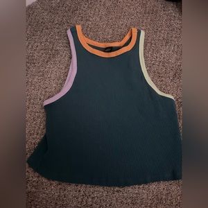 Multicolored wild fable tank top